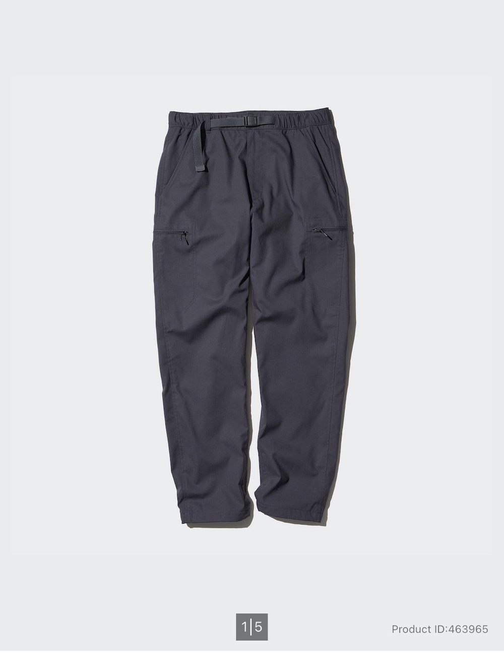 Uniqlo Dark Gray HeatTech Cargo Pants Unisex